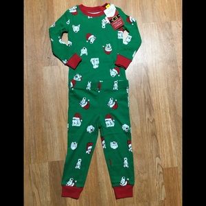 North Pole kids Unisex Sleepwear Size: 2T